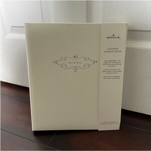 Brand New Hallmark Mr. & Mrs. Wedding Album Photo Book